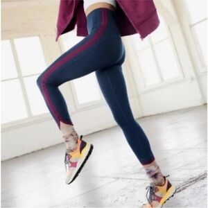 Free People Movement High-Rise 7/8 Blinding Lights Leggings - Galactic